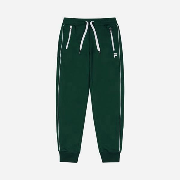 Fila Heritage Basic Women's Jogger Pants - Green,NZ 487-70965